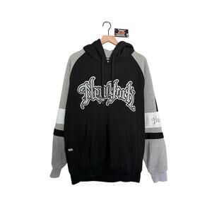 Y2K NEW YORK SKATE HOODIE - SIZE LARGE